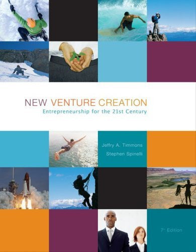 New Venture Creation by Jeffry Timmons