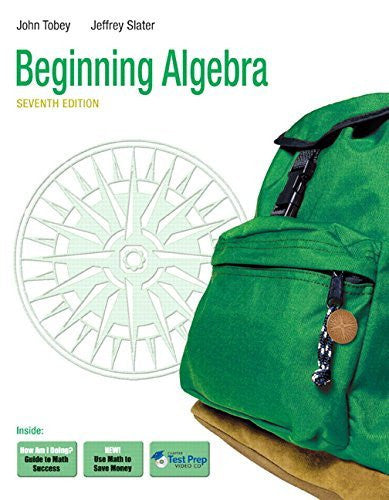 Beginning Algebra by John Jr Tobey