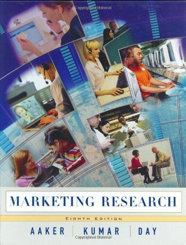 Marketing Research by David A Aaker