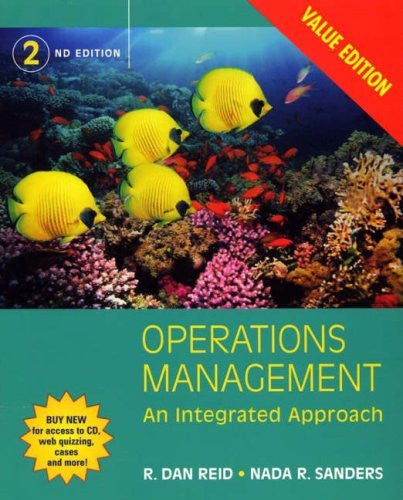 Operations Management by R Dan Reid