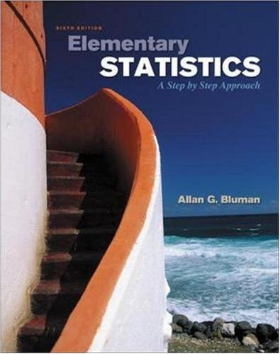 Elementary Statistics A Step By Step Approach by Allan Bluman