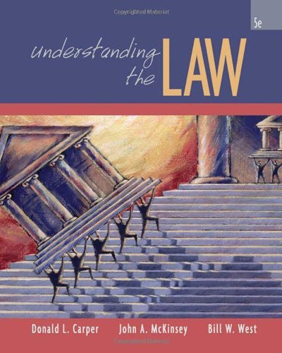 Carper's Understanding The Law by Donald L Carper / Mckinsey