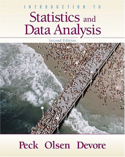 Introduction To Statistics And Data Analysis by Roxy Peck