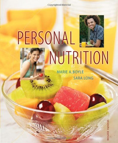 Personal Nutrition by Marie A Boyle
