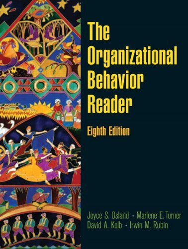 Organizational Behavior Reader by Joyce S Osland