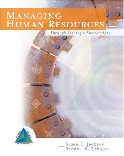 Managing Human Resources by Susan E Jackson