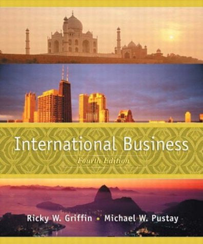 International Business by Ricky W Griffin