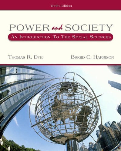 Power And Society by Thomas R Dye