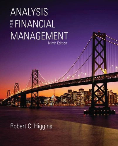 Analysis For Financial Management by Robert Higgins