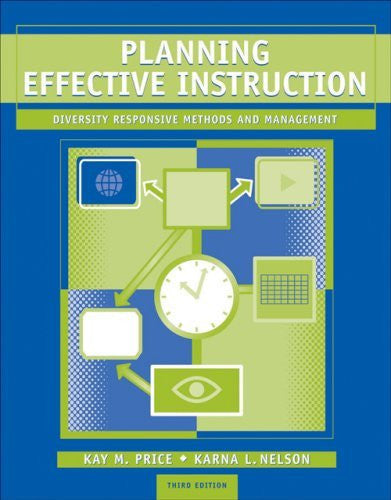 Planning Effective Instruction by Kay M Price