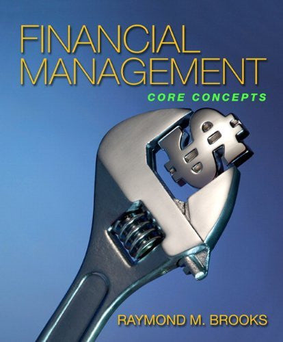 Financial Management Core Concepts by Raymond Brooks