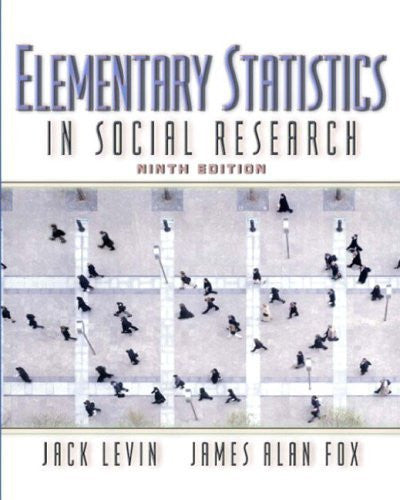 Elementary Statistics In Social Research by Jack Levin