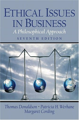 Ethical Issues In Business by Thomas Donaldson