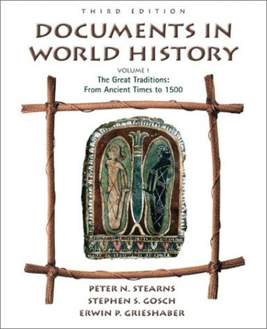 Documents In World History Volume 1 by Peter N Stearns