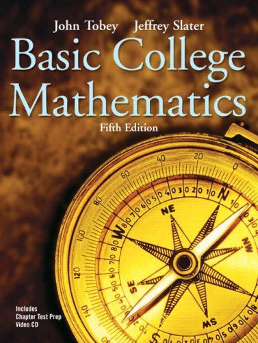 Basic College Mathematics by John Tobey