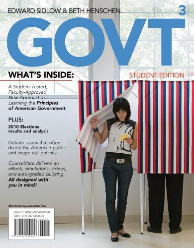 Govt by Edward Sidlow
