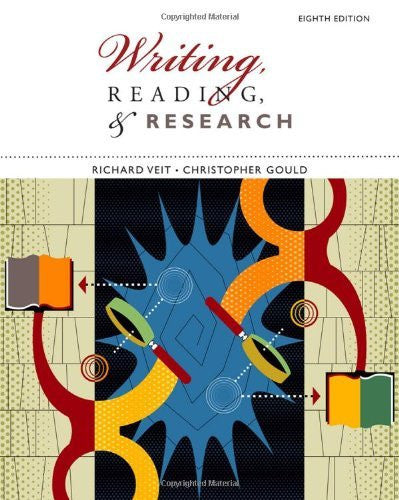 Writing Reading And Research by Richard Veit