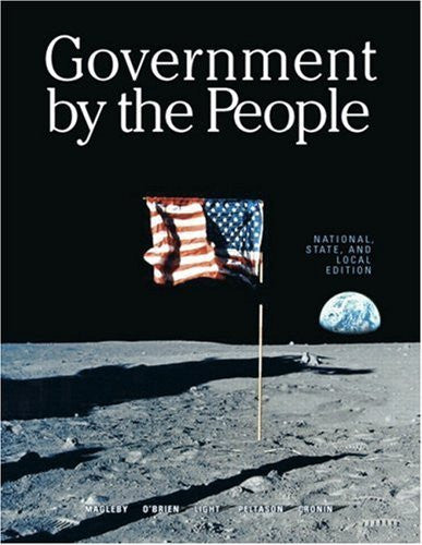 Government By The People by David B Magleby