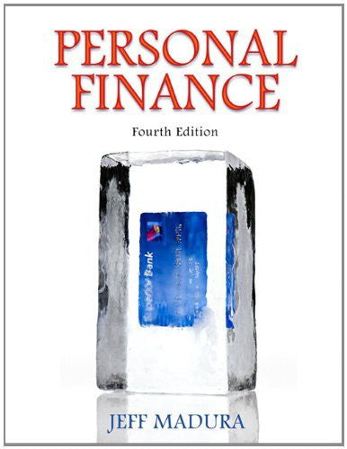 Personal Finance by Jeff Madura