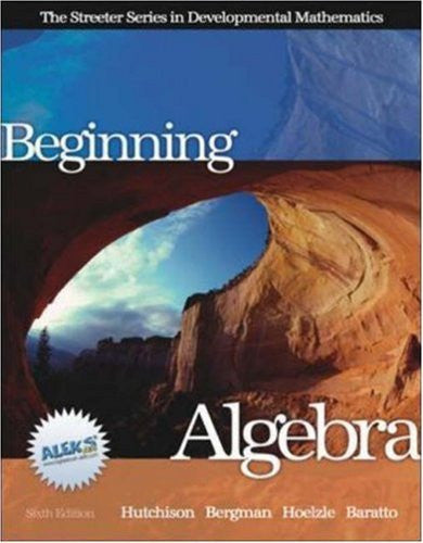Beginning Algebra by Donald Hutchison / Baratto