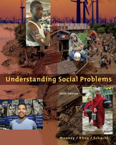 Understanding Social Problems by Linda A Mooney