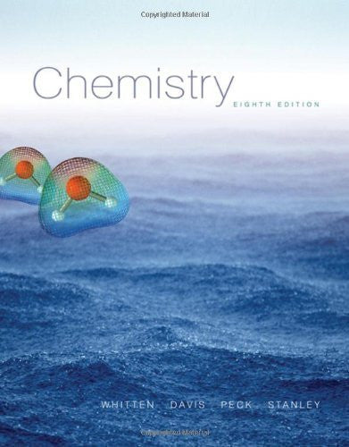 Chemistry by Kenneth W Whitten