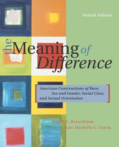 The Meaning of Difference by Karen Rosenblum