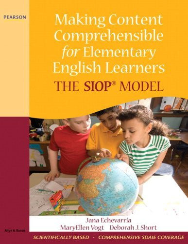 Making Content Comprehensible For Elementary English Learners by Jana