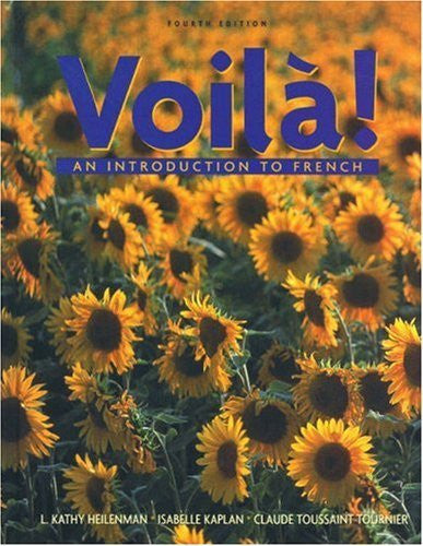 Voila! An Introduction To French by L Kathy Heilenman