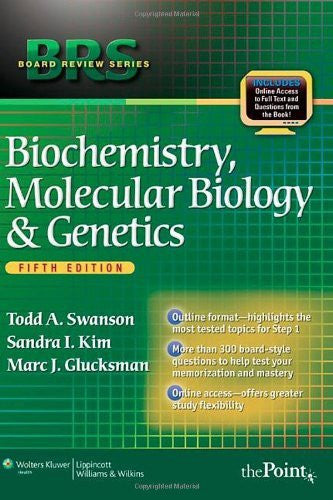 Biochemistry Molecular Biology and Genetics by Lieberman