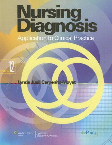 Nursing Diagnosis by Lynda Juall Carpenito RN MSN CRNP