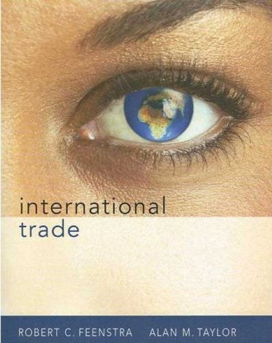 International Trade by Robert C Feenstra