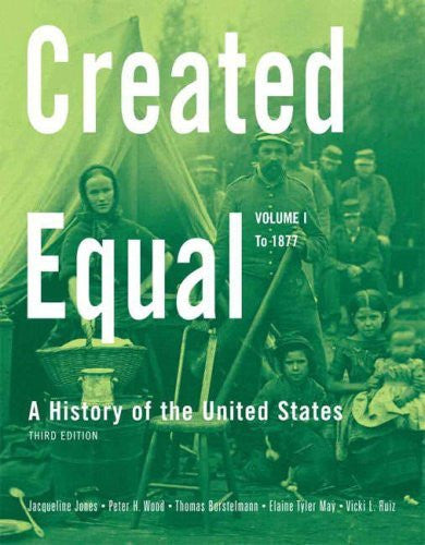 Created Equal Volume 1 by Jacqueline Jones