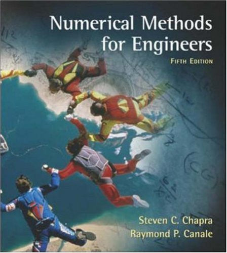 Numerical Methods For Engineers by Steven Chapra