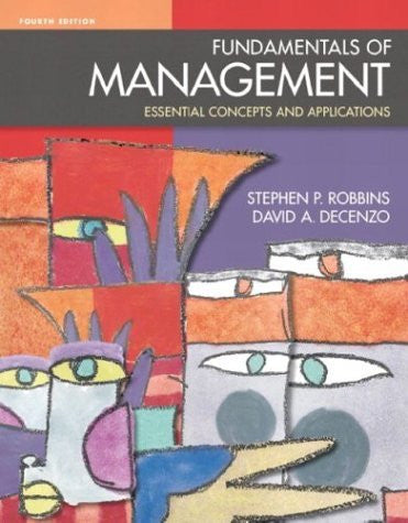 Fundamentals of Management by Stephen P Robbins