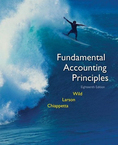 Fundamental Accounting Principles Volume 2 by John Wild