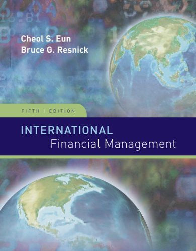 International Financial Management by Cheol Eun
