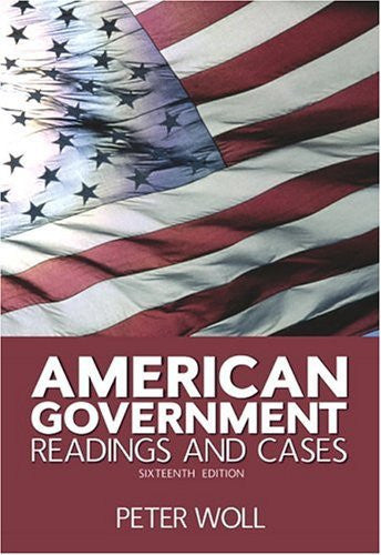 American Government by Peter Woll