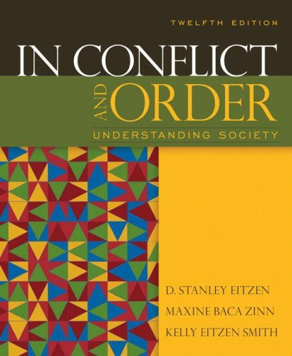 In Conflict And Order by D Stanley Eitzen