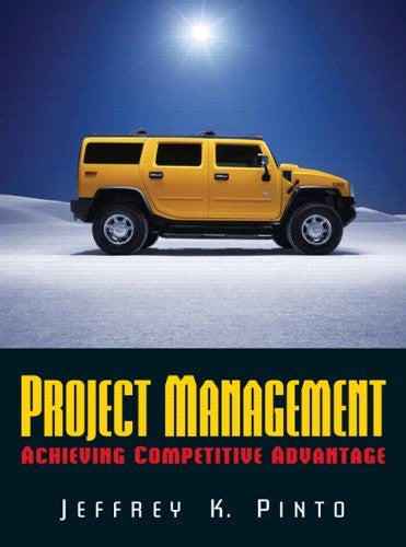 Project Management by Jeffery K Pinto