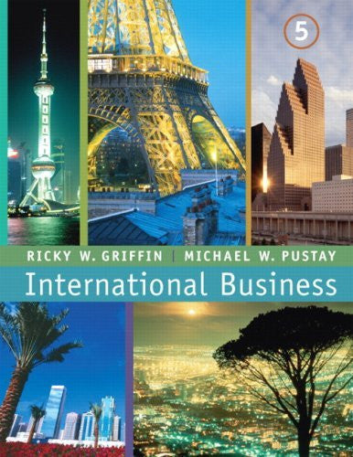 International Business by Ricky W Griffin