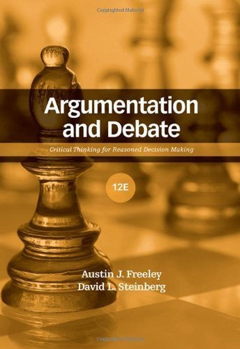 Argumentation And Debate by Austin J Freeley