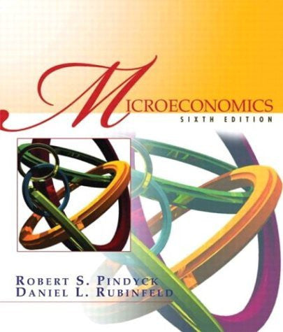 Microeconomics by Robert S Pindyck