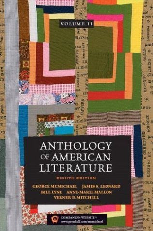 Anthology of American Literature Volume 2 by George McMichael