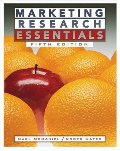 Marketing Research Essentials by Carl McDaniel