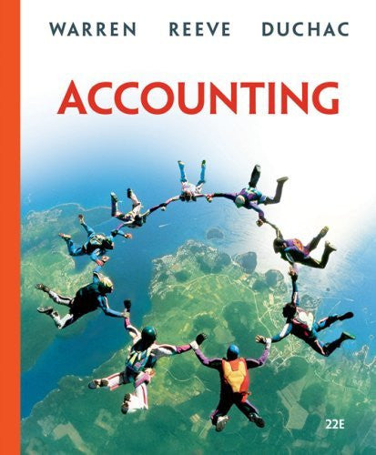 Accounting by Carl S Warren