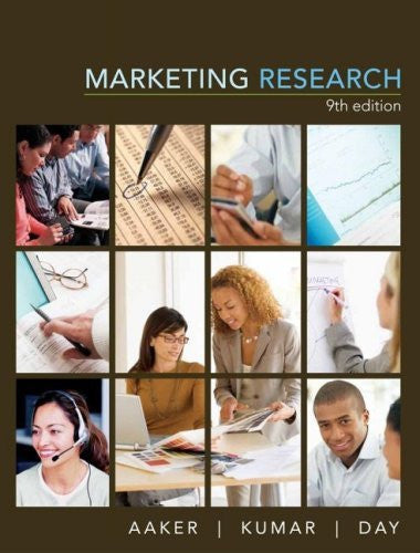 Marketing Research by David A Aaker