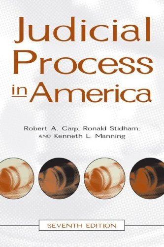 Judicial Process In America by Robert A Carp