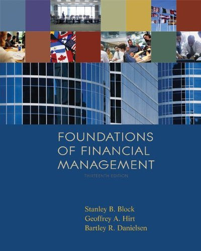 Foundations of Financial Management by Stanley Block