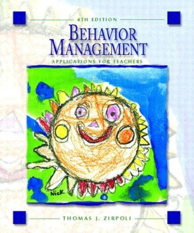 Behavior Management by Thomas J Zirpoli